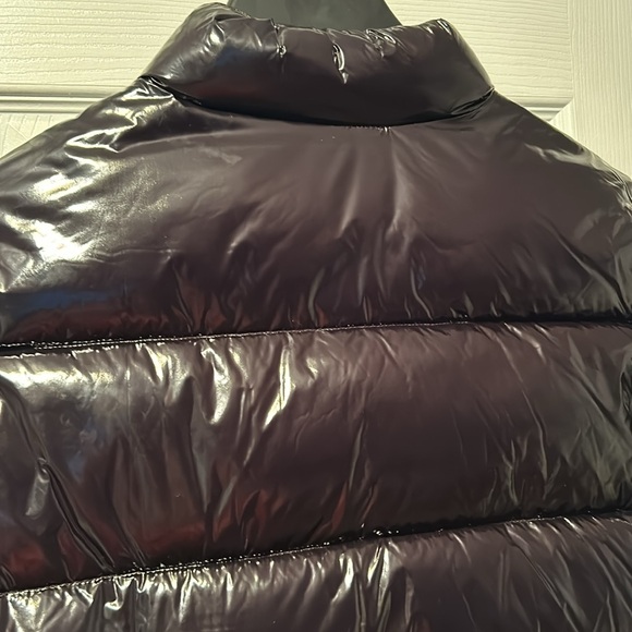 🔥💣NWT Calvin Klein High Shine Black Nylon Puffer Coat Jacket Unisex Sz S Men’s - Picture 15 of 16